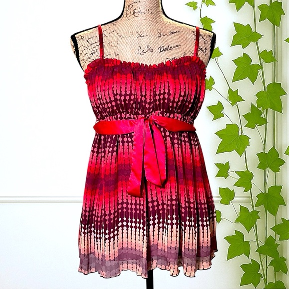 Mixit 100% Polyester Red Camisole Size XS Juniors - Picture 1 of 16